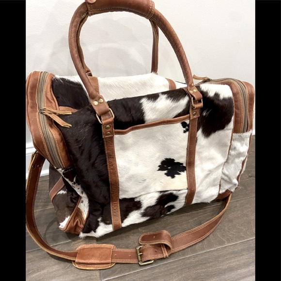 Myra Bag Handbags - Myra Grand Hair On Duffel Bag